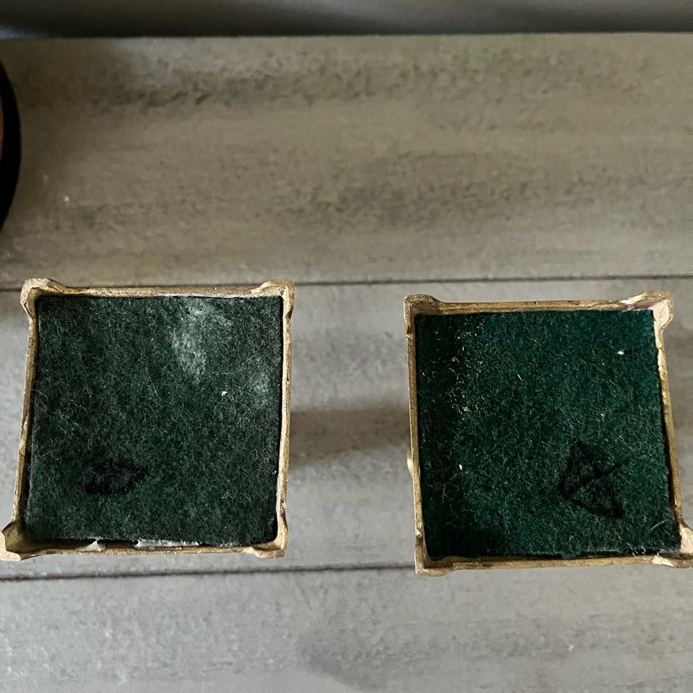 (2) Vintage Solid Brass Candlestick Holders - Picture 6 of 6